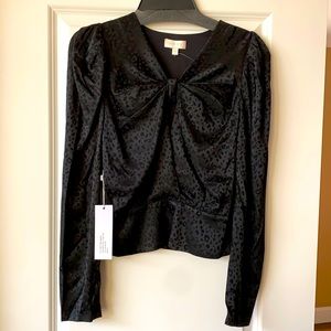 NWT Ronny Kobo black Top Small